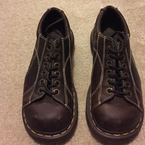 Doc Marten's brown leather
