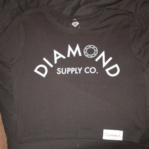 Diamond Supply Co. Logo Crop Top