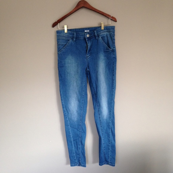 BDG high-waisted skinny jeans