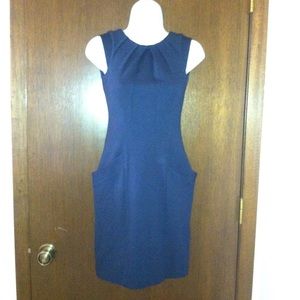 Bcbg navy blue dress