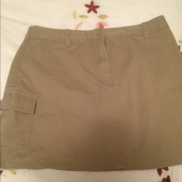 Vintage Express Khaki skirt