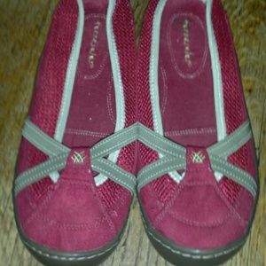 Red Terrasoles Slip Ons