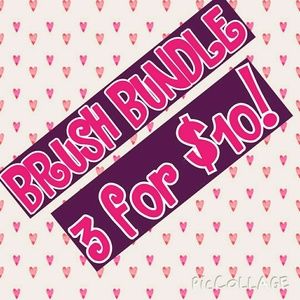 3 makeup geek brushes bundle