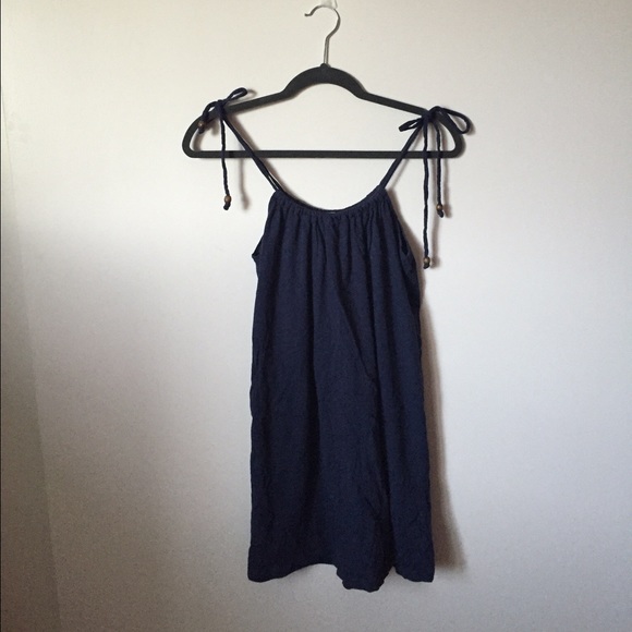 Navy blue dress