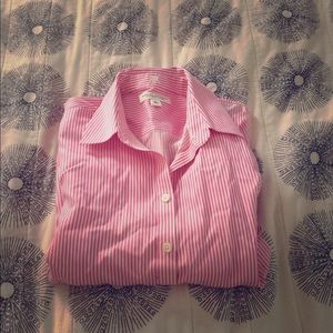 Pink Striped BR Buttonup