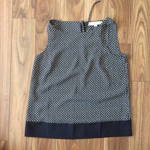 Loft sleeveless blouse