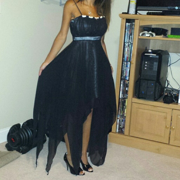 Black tie dress
