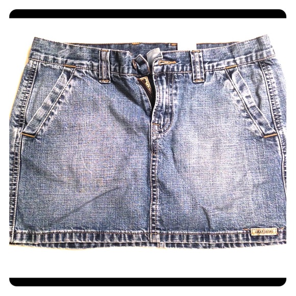 Lucky Jean skirt