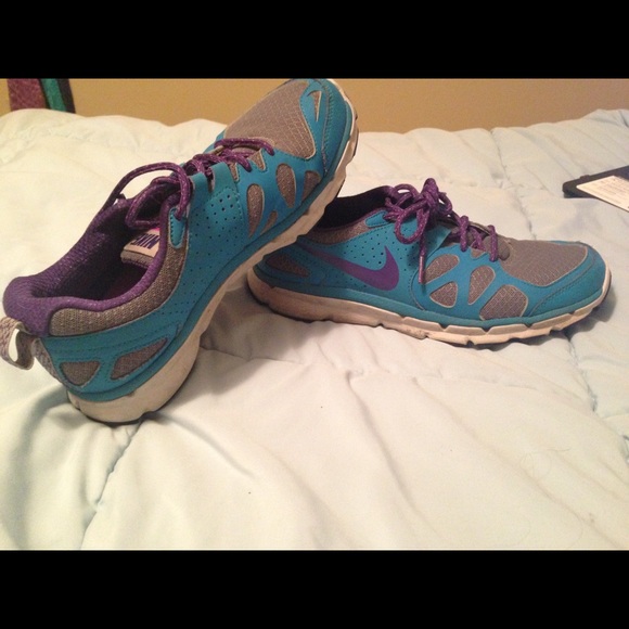 Blue and Purple Nikes!