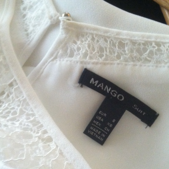 Mango layer white dress - Picture 3 of 3