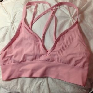 Lululemon light pink bra
