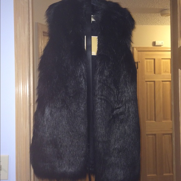 Faux mink Michael Kors fur vest. NWT.
