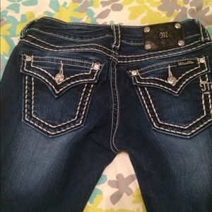 Miss me jeans boot cut size 28 :)