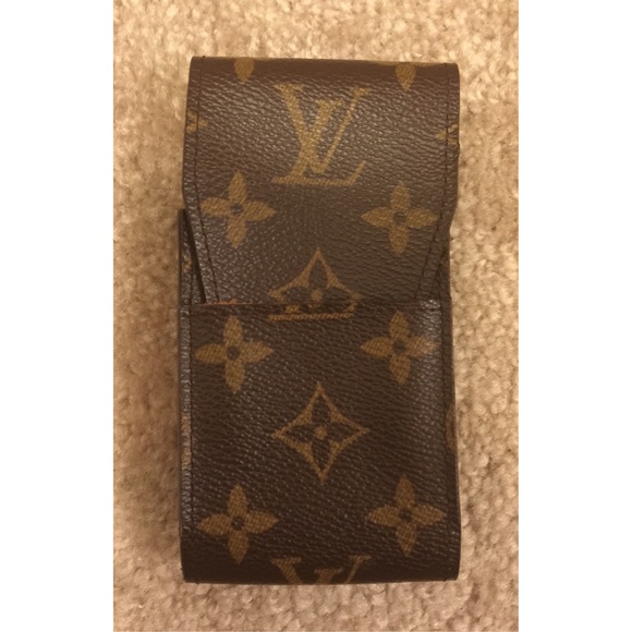 Auth Louis Vuitton Cigarette Case