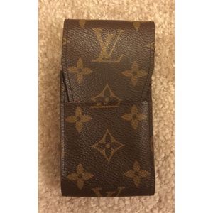 Auth Louis Vuitton Cigarette Case