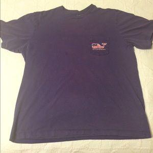 Vineyard Vines Vintage American Flag T-Shirt