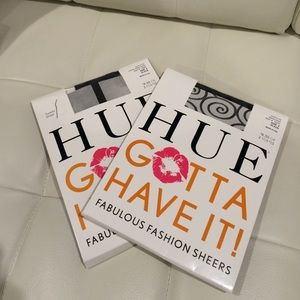 HUE Fashion Sheer Pantyhose