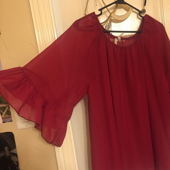 red blouse - Picture 2 of 2