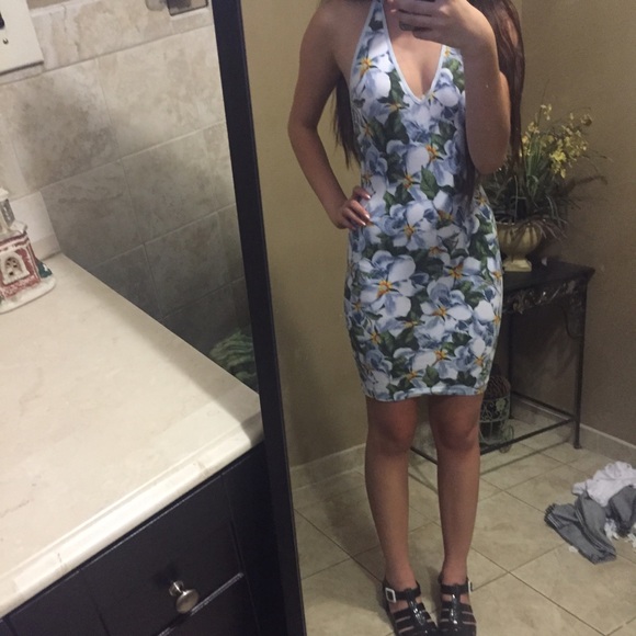 American apparel magnolia halter Bodycon dress
