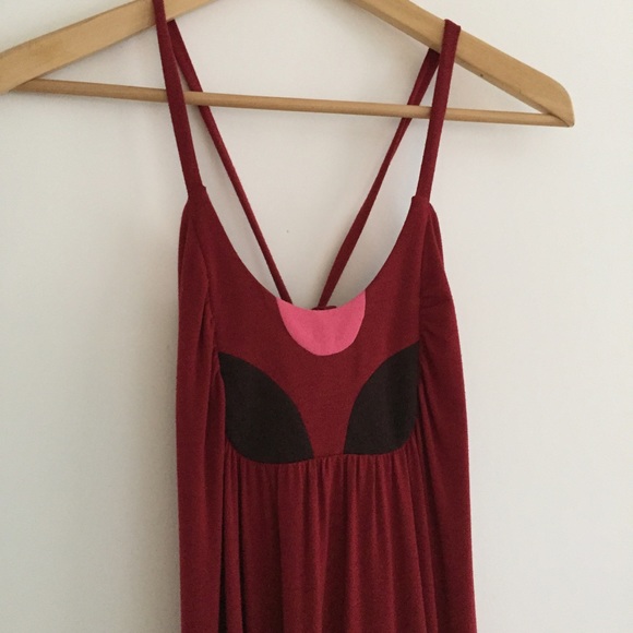 Long Jersey maxi dress - Picture 2 of 2