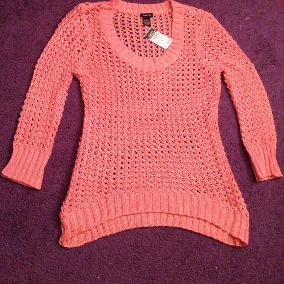 Pink coral sweater
