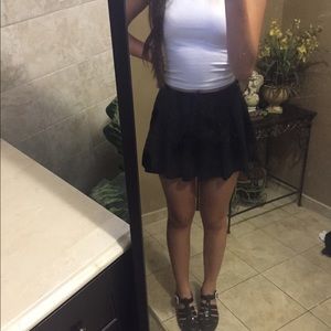 Pleated Tennis Like Skort forever 21