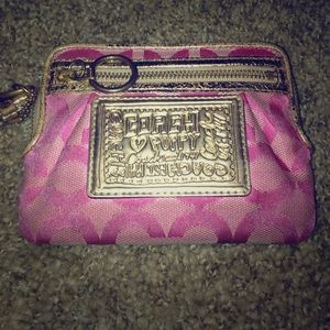 Coach wristlet