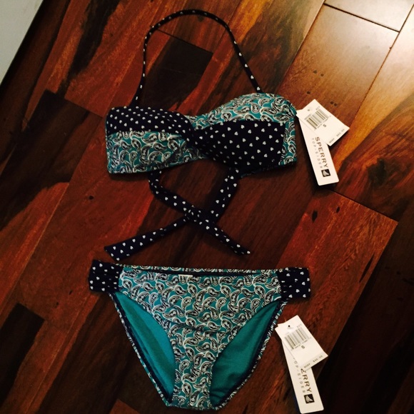 Sperry Small Bikini Top & Bottom - Picture 1 of 4