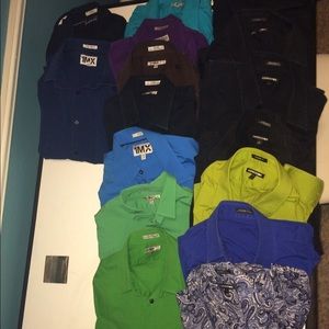 Mens express button downs
