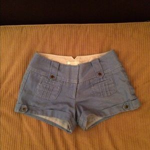 Charlotte Russe blue shorts