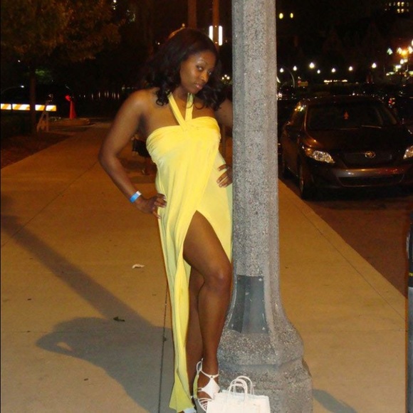 Yellow Maxi Dress!!