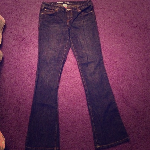 Mossimo Supply Co. Slim boot cut dark jeans