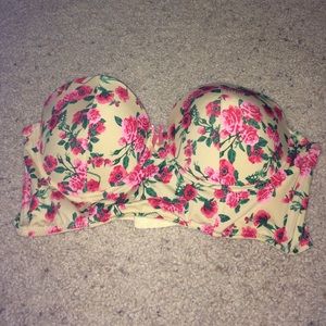 Floral bra