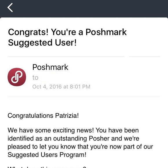 Meet Your Posher, Patrizia! **SUGGESTED USER** - Picture 2 of 2