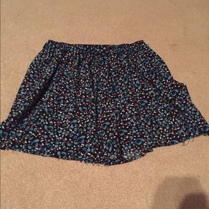 Forever 21 flower skirt