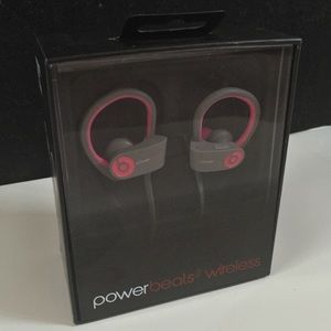 Brand New PowerBeats 2 Wireless Pink Earphones