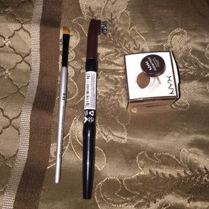 Nyx pomade and brush
