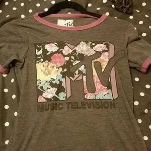 Floral MTV shirt