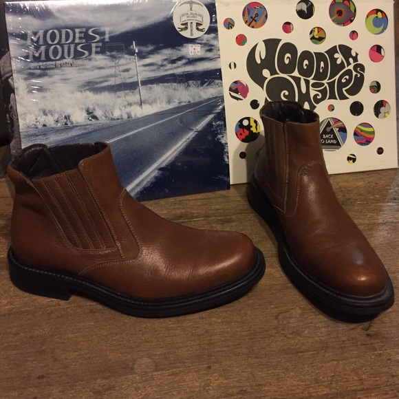 Alfani Italian leather boots size 10-10.5. Mens!