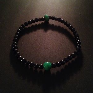 Green and Black Bracelet