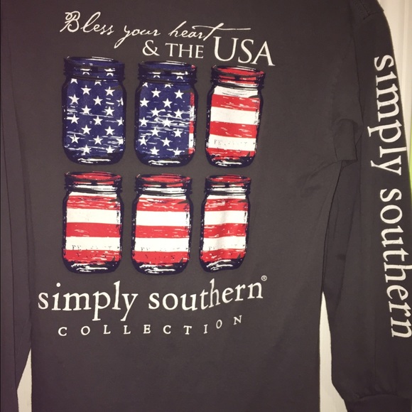 Simply southern USA long sleeve