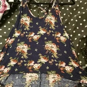 Floral crop top