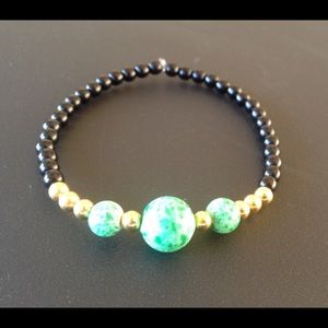 Green and Black Bracelet