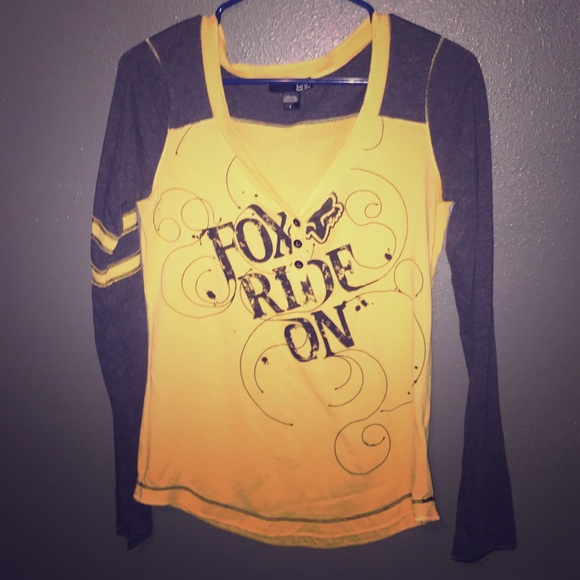 Long sleeve fox shirt