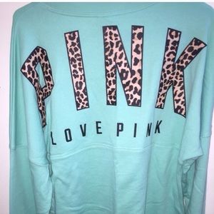 leopard crew neck