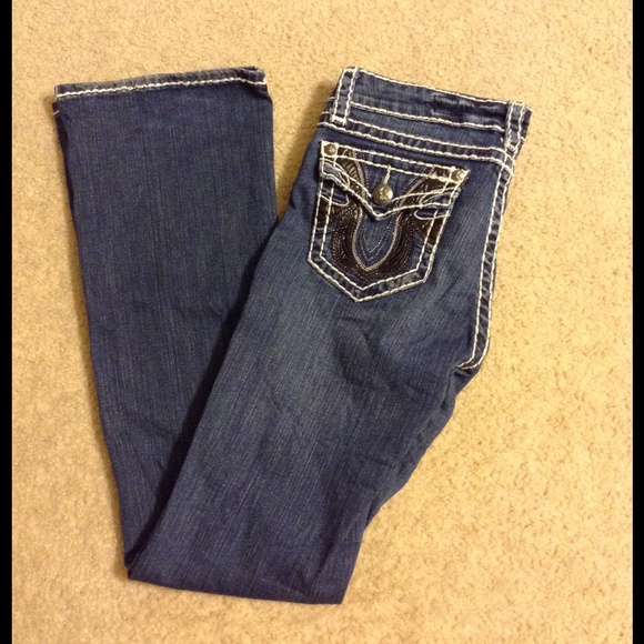 L.A IDOL USA JEANS SIZE 9 - Picture 3 of 4