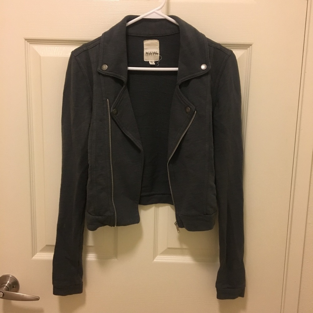 Urban Outfitters nom de plume motorcycle jacket - Picture 3 of 4