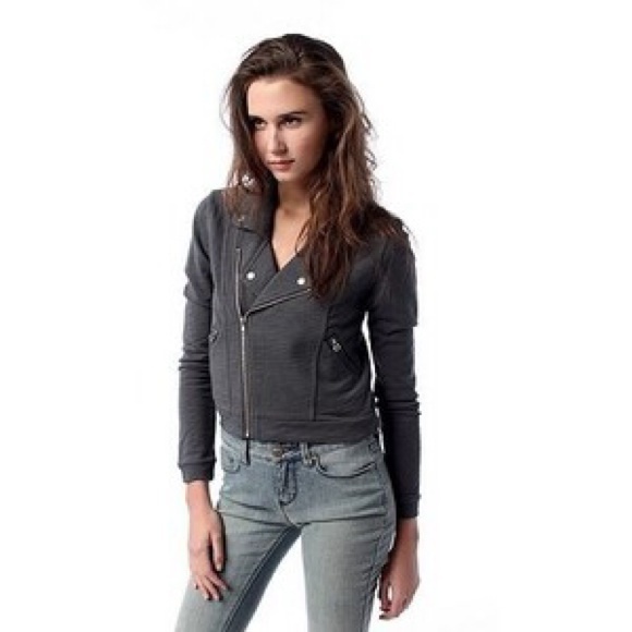 Urban Outfitters nom de plume motorcycle jacket - Picture 2 of 4