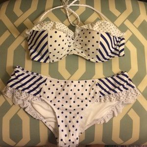 Victoria Secrets polka dot bikini