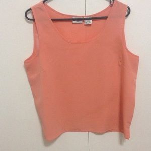 Peach blouse